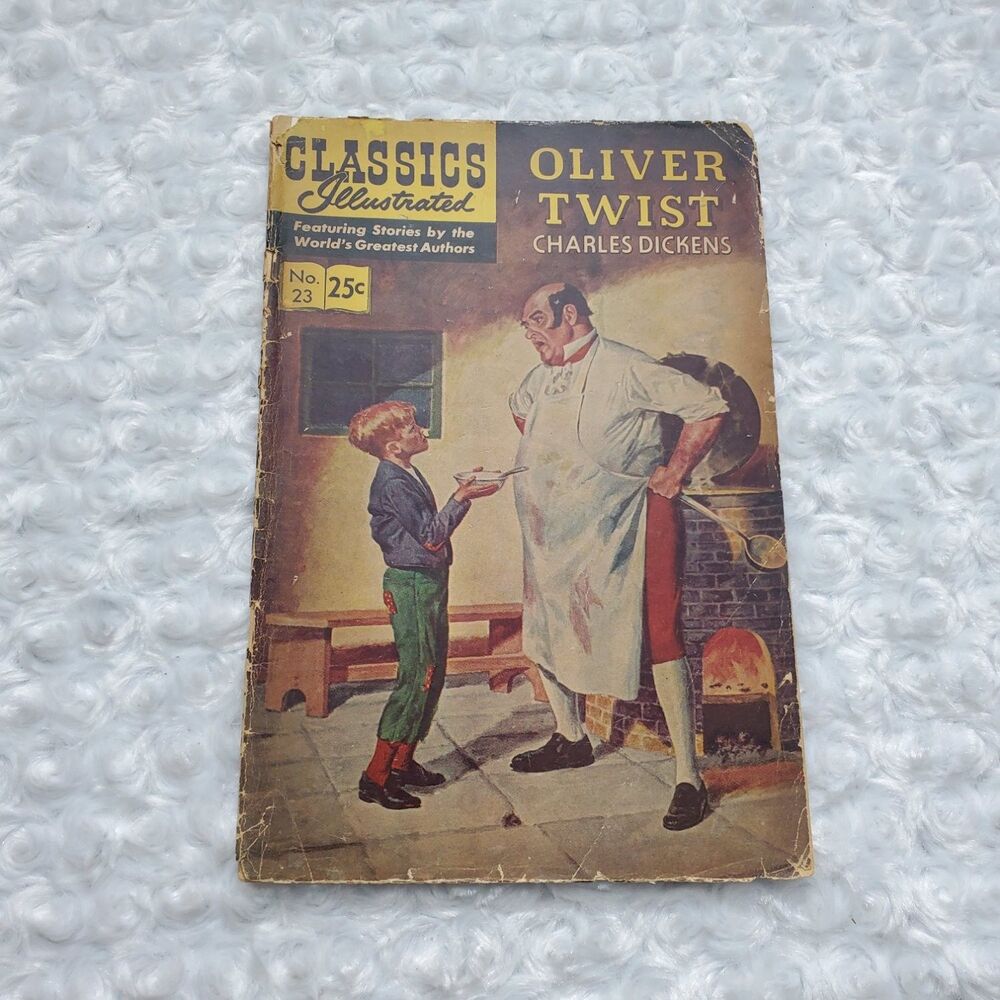 Classics Illustrated Oliver Twist Single Issue Age (1956-69) 1968